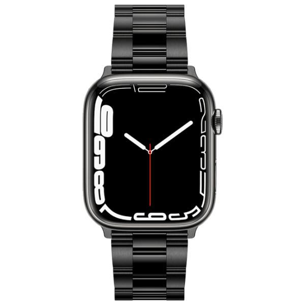 Ремень Apple Watch Ultra 2 Stainless Steel 3-Link Band Нержавеющая сталь/ 42, 44, 45, 49 мм/ Черный photo 2