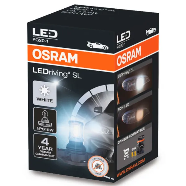 Lampă auto Osram 5201DWP LED/ PG20/ 1/ 19 W/ 140 lm photo 2 Lampă auto Osram 5201DWP LED/ PG20/ 1/ 19 W/ 140 lm photo 2
