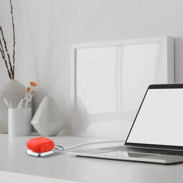 Încărcător wireless Cellularline Power base White photo 2