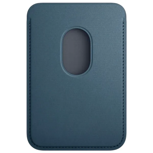 Husă Portmoneu Apple iPhone 12 - 15 All Apple/ MagSafe/ FineWoven/ Pacific Blue photo 2