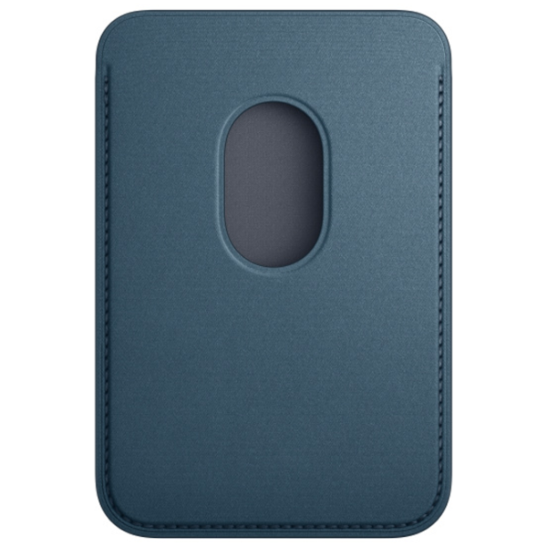 Husă Portmoneu Apple iPhone 12 - 15 All Apple/ MagSafe/ FineWoven/ Pacific Blue photo 2