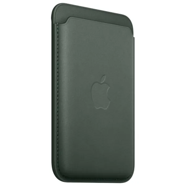 Husă Portmoneu Apple iPhone 12 - 15 All Apple/ MagSafe/ FineWoven/ Evergreen Green photo 3