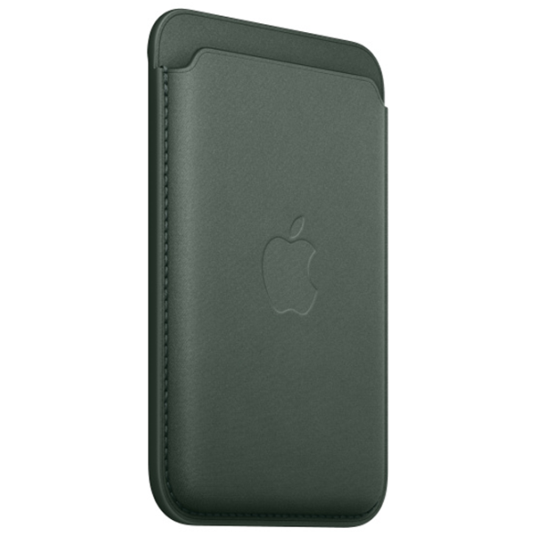Husă Portmoneu Apple iPhone 12 - 15 All Apple/ MagSafe/ FineWoven/ Evergreen Green photo 3