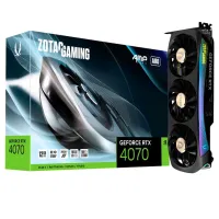 Placă video Zotac GeForce RTX 4070 AMP AIRO PCI Express x16 4.0 / 12 GB photo 6