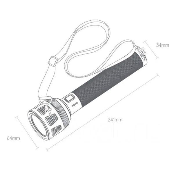 Lanternă Nextool Thunder Black photo 4