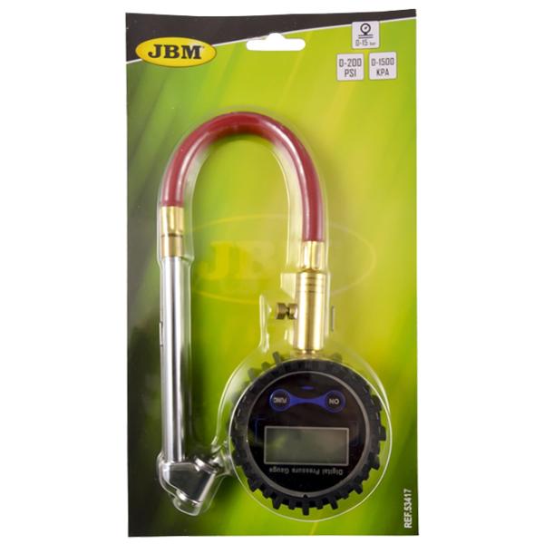 Manometru pentru anvelope JBM 53417 Digital photo 2