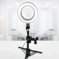 Trepied cu lampă Red5 Home Vlogging kit Black photo 2
