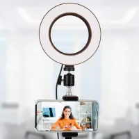 Trepied cu lampă Red5 Home Vlogging kit Black photo 3