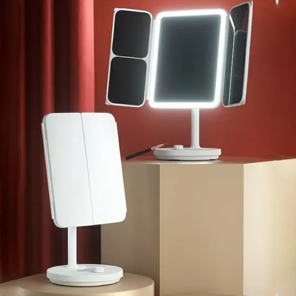 Oglindă de machiaj Jordan & Judy NV536 Unilateral / White photo 6 Oglindă de machiaj Jordan & Judy NV536 Unilateral / White photo 6