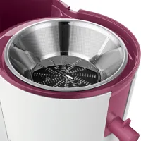 Соковыжималка Bosch MES25C0 Центробежная/ 700 Вт/ Белый Бордовый photo 4