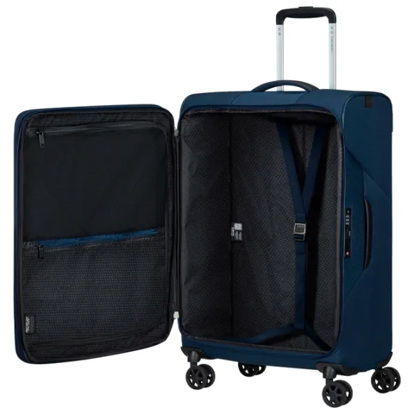 Чемодан Samsonite Litebeam Spinner 67л/ Midnight Синий photo 6 Чемодан Samsonite Litebeam Spinner 67л/ Midnight Синий photo 6