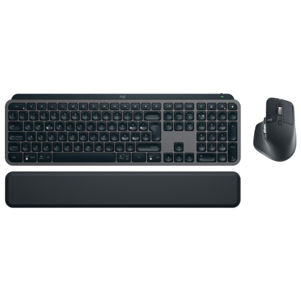 Клавиатура и Мышь Logitech MX Keys S Combo Беспроводные/ Графитовый photo 4