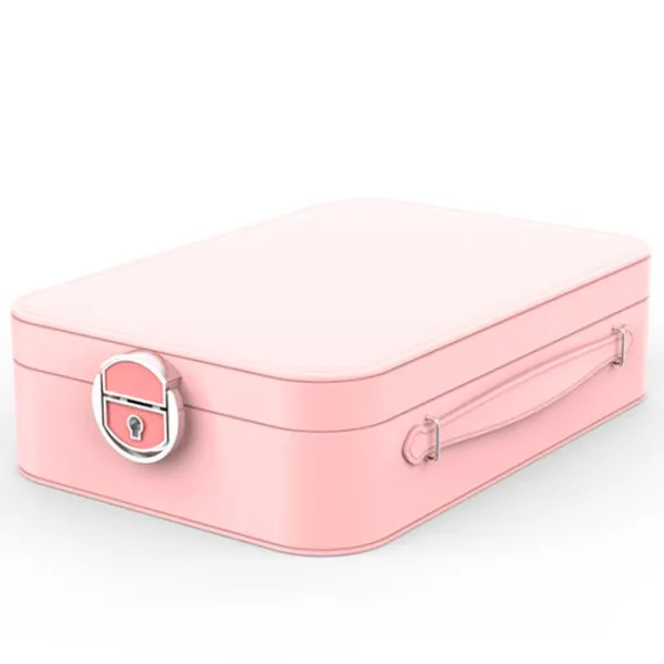 Oglindă de machiaj LED Mirror SM328-SL Unilateral/ Pink photo 2