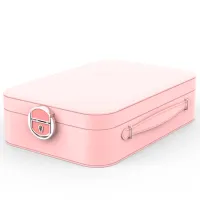 Oglindă de machiaj LED Mirror SM328-SL Unilateral/ Pink photo 2