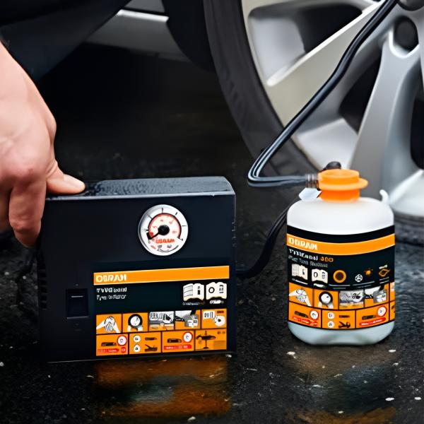 Герметик Osram OTSK4 + комплект ремонт шин 450 мл photo 4