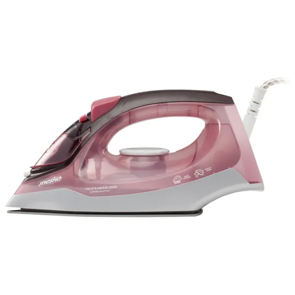 Fier de călcat Mesko MS 5028 сlasic/ 2200 W/ Pink photo 2
