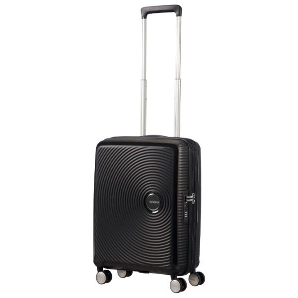 Valiză American Tourister Soundbox Spinner Expandable 35.5l/ Bass Black photo 2 Valiză American Tourister Soundbox Spinner Expandable 35.5l/ Bass Black photo 2