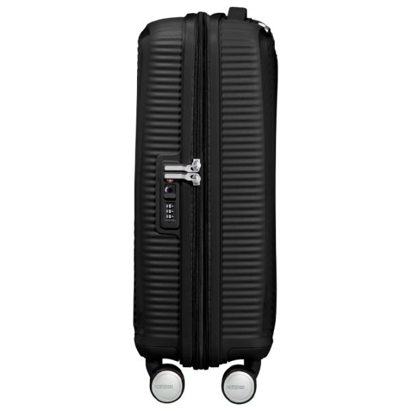 Valiză American Tourister Soundbox Spinner Expandable 35.5l/ Bass Black photo 4 Valiză American Tourister Soundbox Spinner Expandable 35.5l/ Bass Black photo 4
