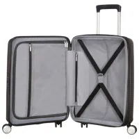 Valiză American Tourister Soundbox Spinner Expandable 35.5l/ Bass Black photo 5