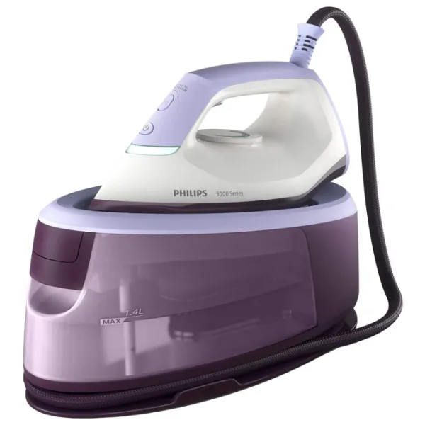 Утюг Philips PSG3000/ 30 С парогенератором/ 2400 Вт/ Пурпурный photo 2 Утюг Philips PSG3000/ 30 С парогенератором/ 2400 Вт/ Пурпурный photo 2