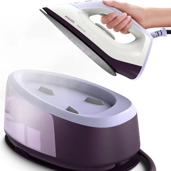 Утюг Philips PSG3000/ 30 С парогенератором/ 2400 Вт/ Пурпурный photo 4 Утюг Philips PSG3000/ 30 С парогенератором/ 2400 Вт/ Пурпурный photo 4