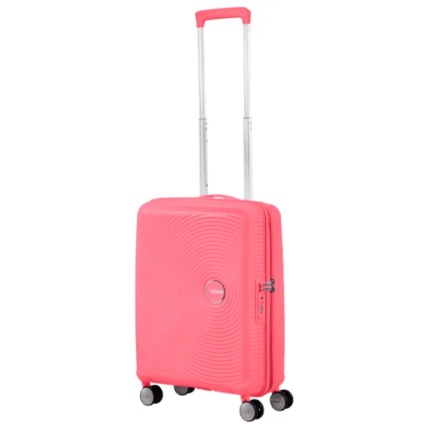 Valiză American Tourister Soundbox Spinner Expandable 35.5l/ Sun Kissed Coral photo 2 Valiză American Tourister Soundbox Spinner Expandable 35.5l/ Sun Kissed Coral photo 2