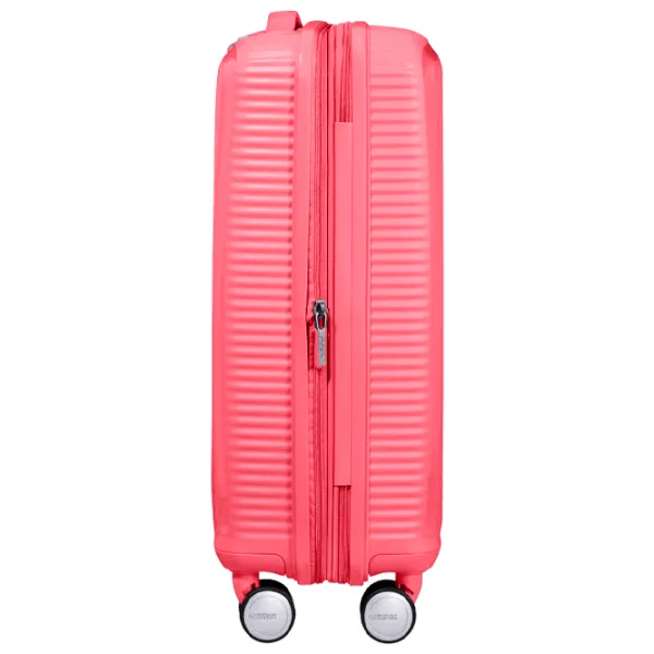 Valiză American Tourister Soundbox Spinner Expandable 35.5l/ Sun Kissed Coral photo 5 Valiză American Tourister Soundbox Spinner Expandable 35.5l/ Sun Kissed Coral photo 5