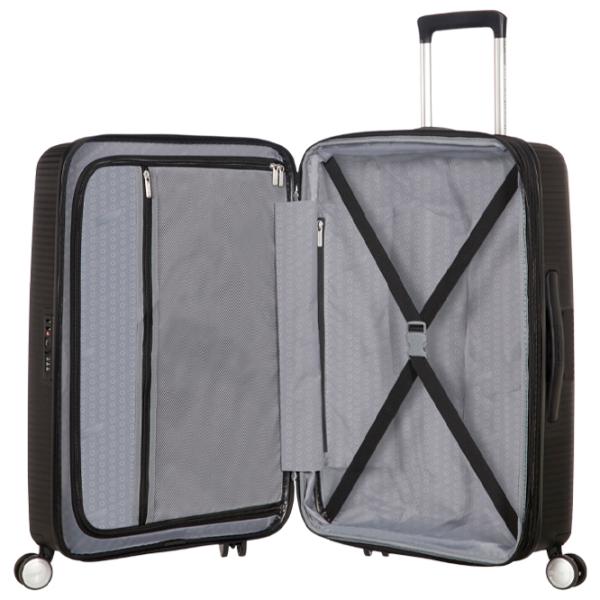 Valiză American Tourister Soundbox Spinner Expandable 71.5l/ Bass Black photo 4 Valiză American Tourister Soundbox Spinner Expandable 71.5l/ Bass Black photo 4