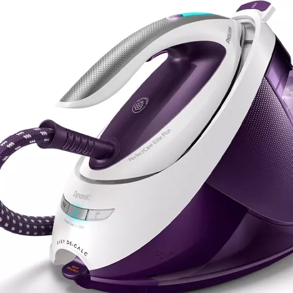 Fier de călcat Philips GC9660/ 30 Cu generator de aburi/ 2700 W/ Violet photo 2