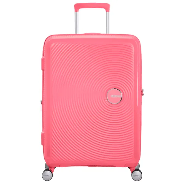 Valiză American Tourister Soundbox Spinner Expandable 71.5l/ Sun Kissed Coral photo 2 Valiză American Tourister Soundbox Spinner Expandable 71.5l/ Sun Kissed Coral photo 2