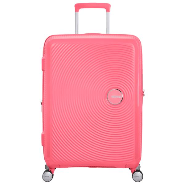 Valiză American Tourister Soundbox Spinner Expandable 71.5l/ Sun Kissed Coral photo 2 Valiză American Tourister Soundbox Spinner Expandable 71.5l/ Sun Kissed Coral photo 2