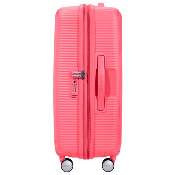 Valiză American Tourister Soundbox Spinner Expandable 71.5l/ Sun Kissed Coral photo 4 Valiză American Tourister Soundbox Spinner Expandable 71.5l/ Sun Kissed Coral photo 4