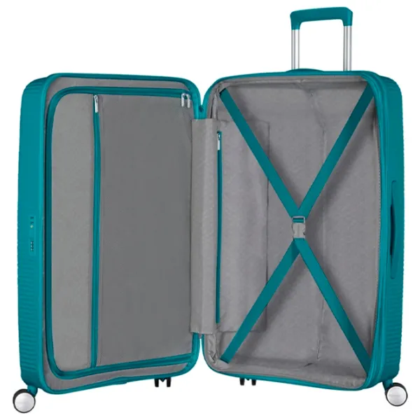 Valiză American Tourister Soundbox Spinner Expandable 71.5l/ Jade Green photo 7 Valiză American Tourister Soundbox Spinner Expandable 71.5l/ Jade Green photo 7