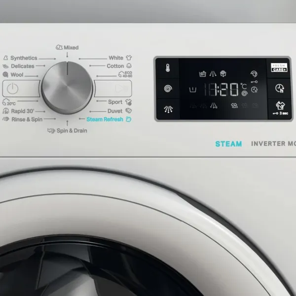 Mașină de spălat Whirlpool FFB 7459 WV EE 7 kg / 1400 rpm / White photo 6