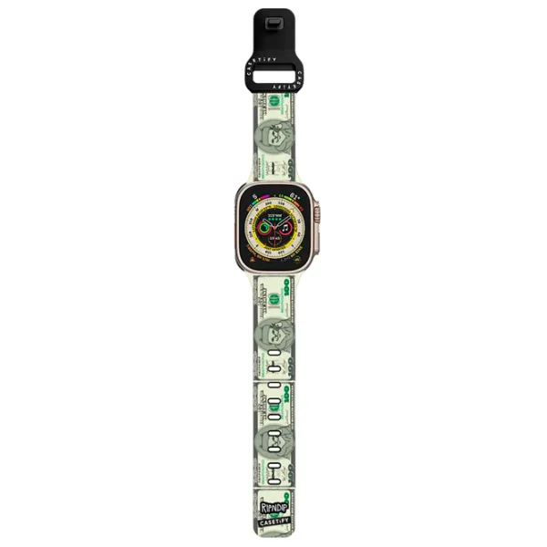 Curelușă Apple Watch Impact Band Moneybag 42, 44, 45, 49 mm/ Black Green photo 2 Curelușă Apple Watch Impact Band Moneybag 42, 44, 45, 49 mm/ Black Green photo 2