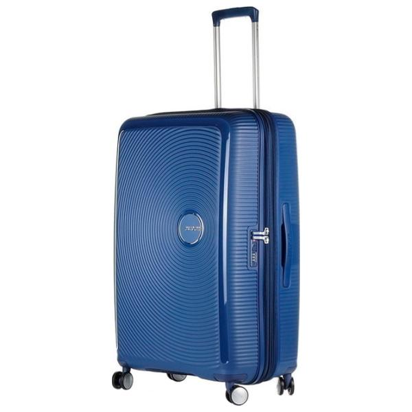 Valiză American Tourister Soundbox Spinner Expandable 97l/ Dark Blue photo 2 Valiză American Tourister Soundbox Spinner Expandable 97l/ Dark Blue photo 2
