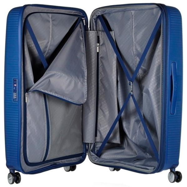 Valiză American Tourister Soundbox Spinner Expandable 97l/ Dark Blue photo 5 Valiză American Tourister Soundbox Spinner Expandable 97l/ Dark Blue photo 5
