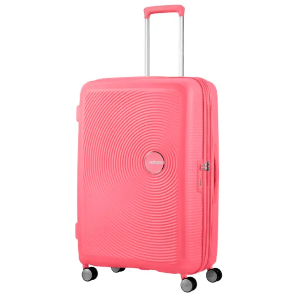 Valiză American Tourister Soundbox Spinner Expandable 97l/ Sun Kissed Coral photo 2 Valiză American Tourister Soundbox Spinner Expandable 97l/ Sun Kissed Coral photo 2