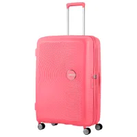 Valiză American Tourister Soundbox Spinner Expandable 97l/ Sun Kissed Coral photo 2