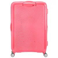 Valiză American Tourister Soundbox Spinner Expandable 97l/ Sun Kissed Coral photo 5