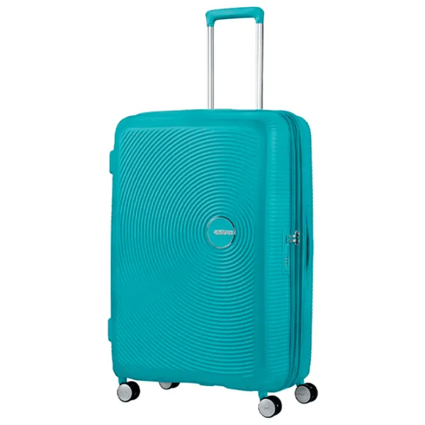 Valiză American Tourister Soundbox Spinner Expandable 97l/ Tonic Turquoise photo 2 Valiză American Tourister Soundbox Spinner Expandable 97l/ Tonic Turquoise photo 2
