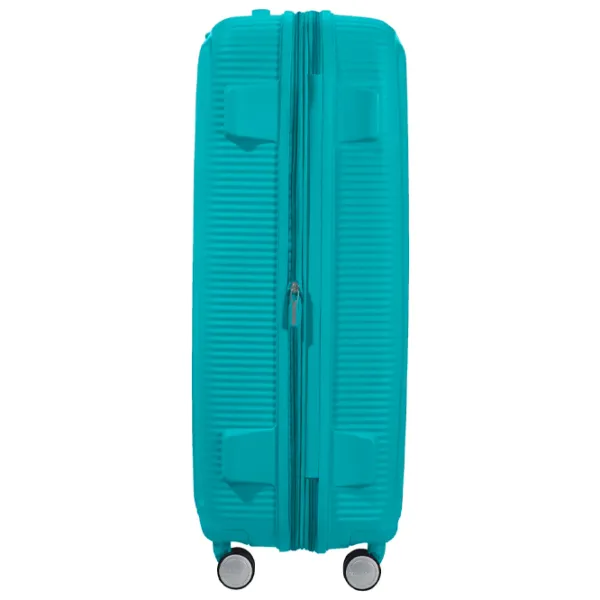 Valiză American Tourister Soundbox Spinner Expandable 97l/ Tonic Turquoise photo 4 Valiză American Tourister Soundbox Spinner Expandable 97l/ Tonic Turquoise photo 4