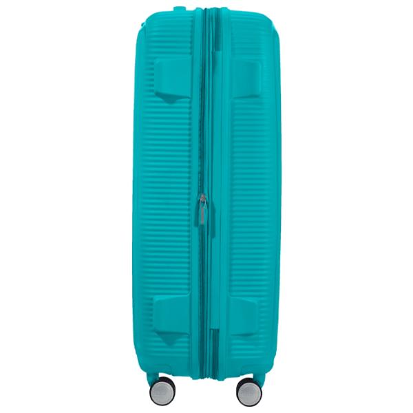 Valiză American Tourister Soundbox Spinner Expandable 97l/ Tonic Turquoise photo 4 Valiză American Tourister Soundbox Spinner Expandable 97l/ Tonic Turquoise photo 4