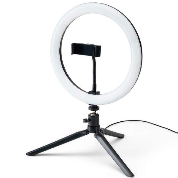 Trepied cu lampă Red5 Vlogging light 254 mm Black photo 2