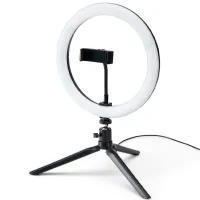 Trepied cu lampă Red5 Vlogging light 254 mm Black photo 2
