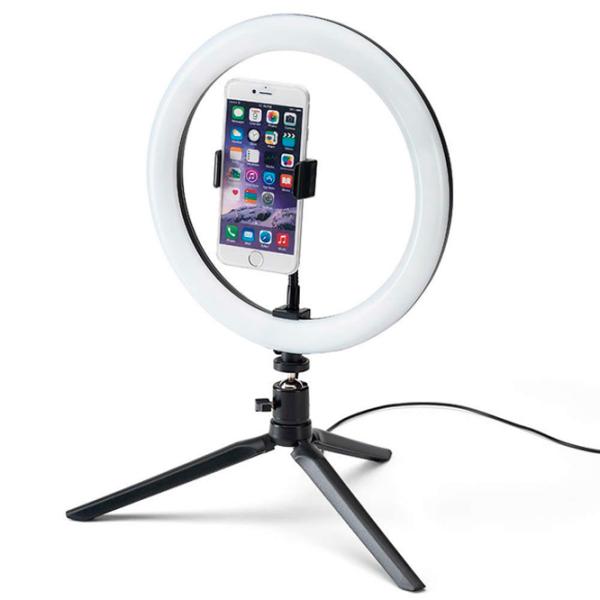 Trepied cu lampă Red5 Vlogging light 254 mm Black photo 3