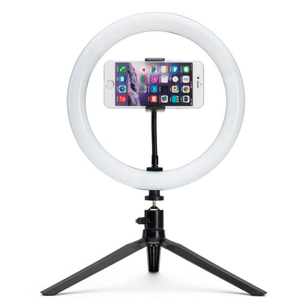 Trepied cu lampă Red5 Vlogging light 254 mm Black photo 4