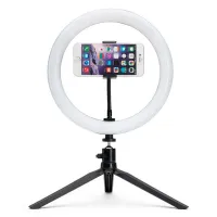 Trepied cu lampă Red5 Vlogging light 254 mm Black photo 4