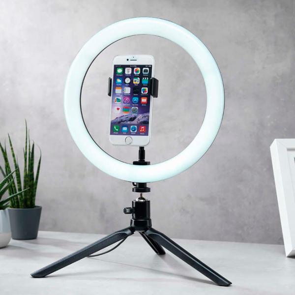Trepied cu lampă Red5 Vlogging light 254 mm Black photo 5