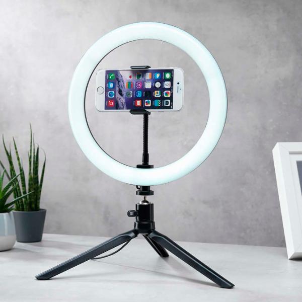 Trepied cu lampă Red5 Vlogging light 254 mm Black photo 6